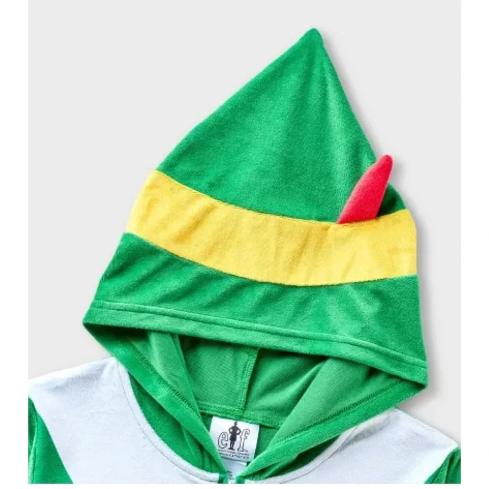 Kids' Buddy the Elf Christmas Long Sleeve Union Suit - Green Size small 6/7